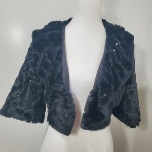 I.N. San Francisco Black Teddy Jacket
